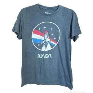 NASA graphic tee in blue | size men's small